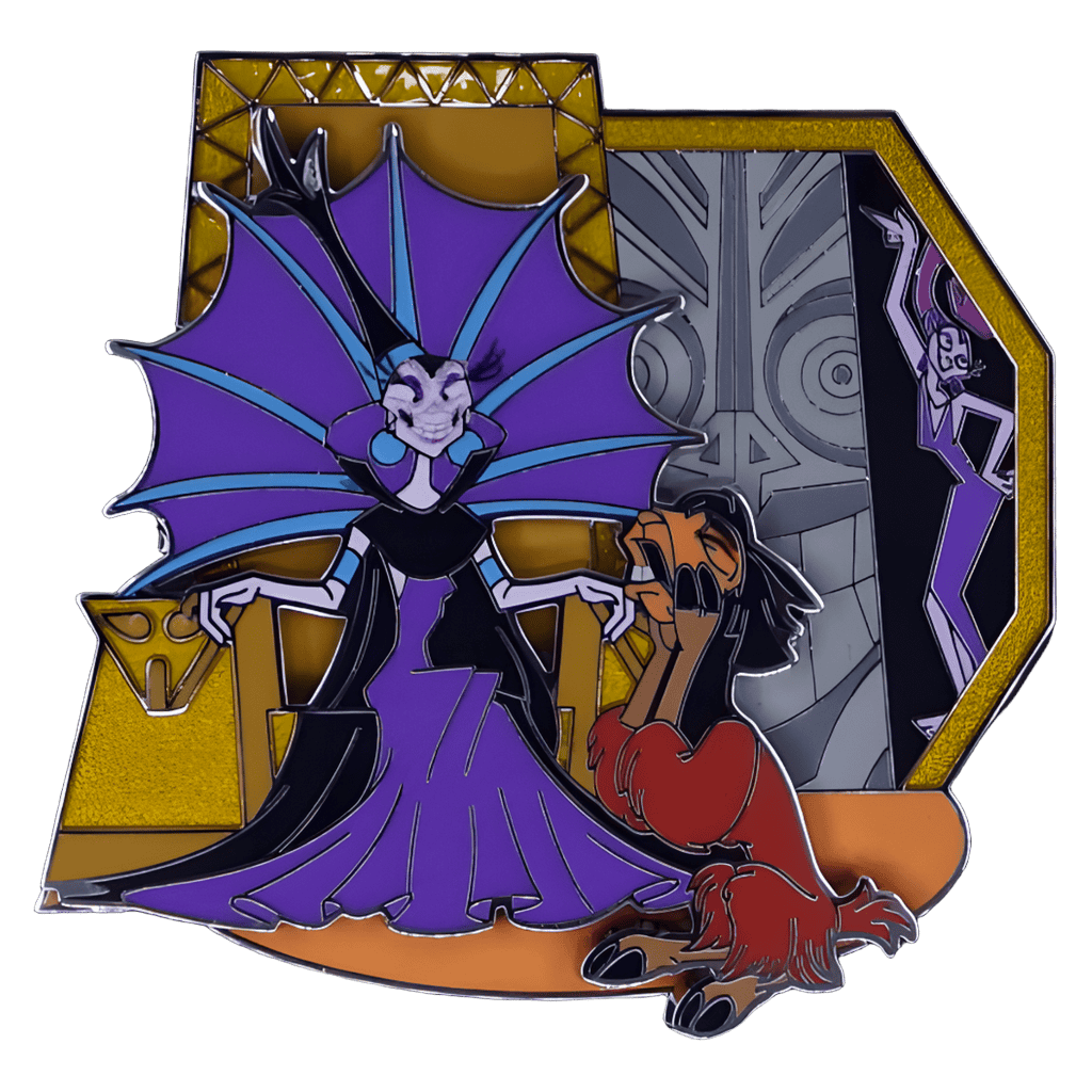 After Dark Trading Event Yzma and Kuzco Disney pin