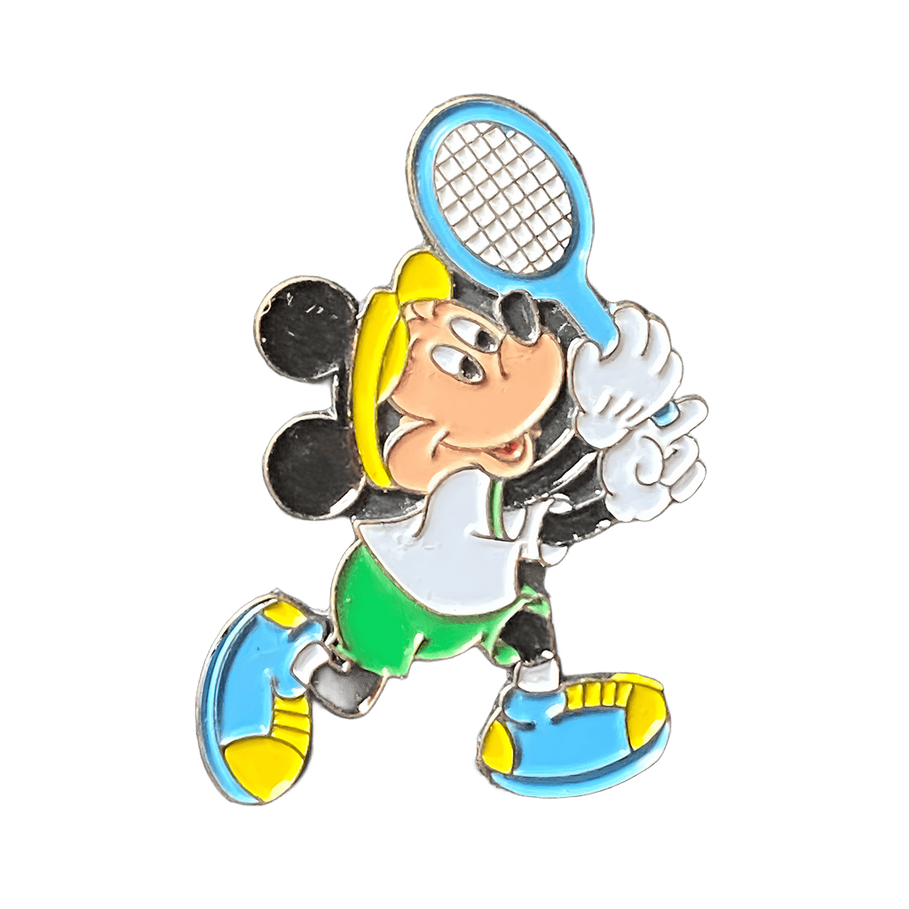 Mickey playing Tennis Disney pin