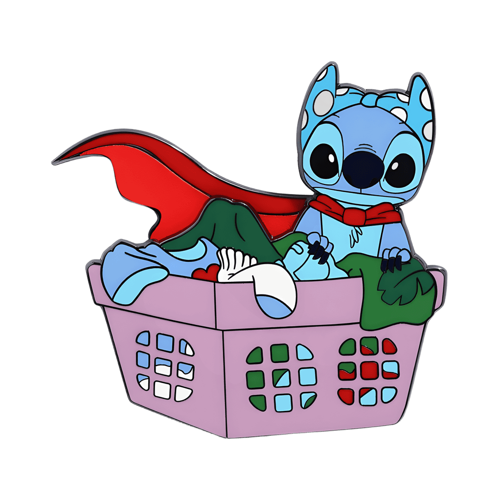 Laundry Stitch Disney pin