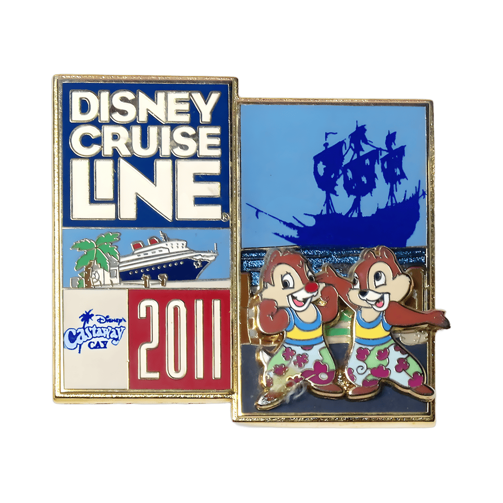 Flying Dutchman - Chip and Dale Disney pin