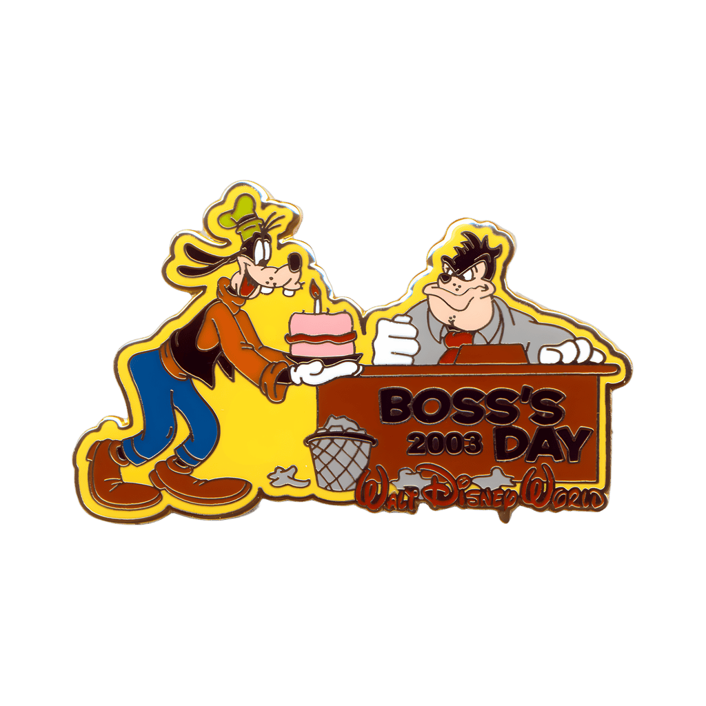 Boss's Day 2003 Goofy and Pete Disney pin