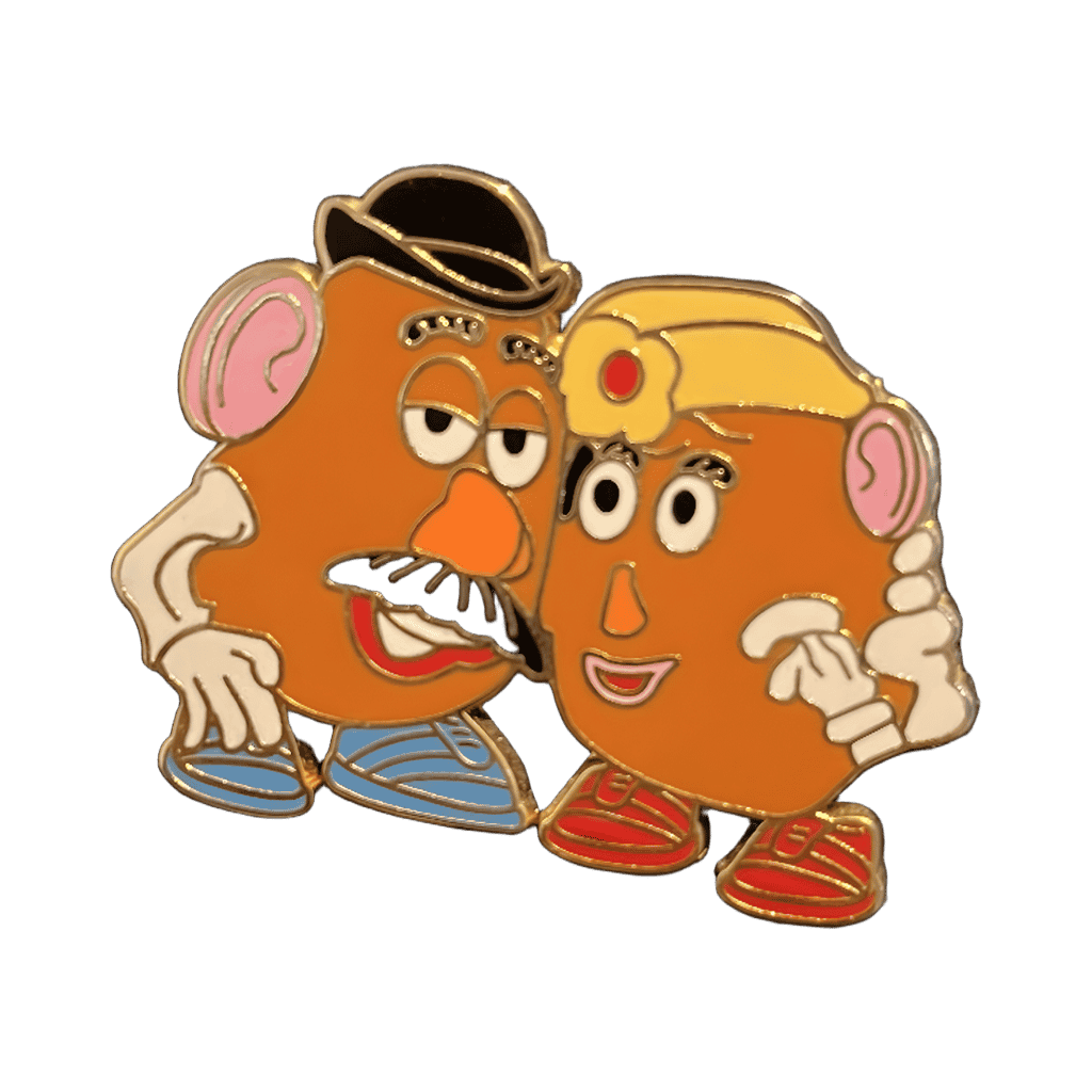 Mr & Mrs Potato Head Disney pin