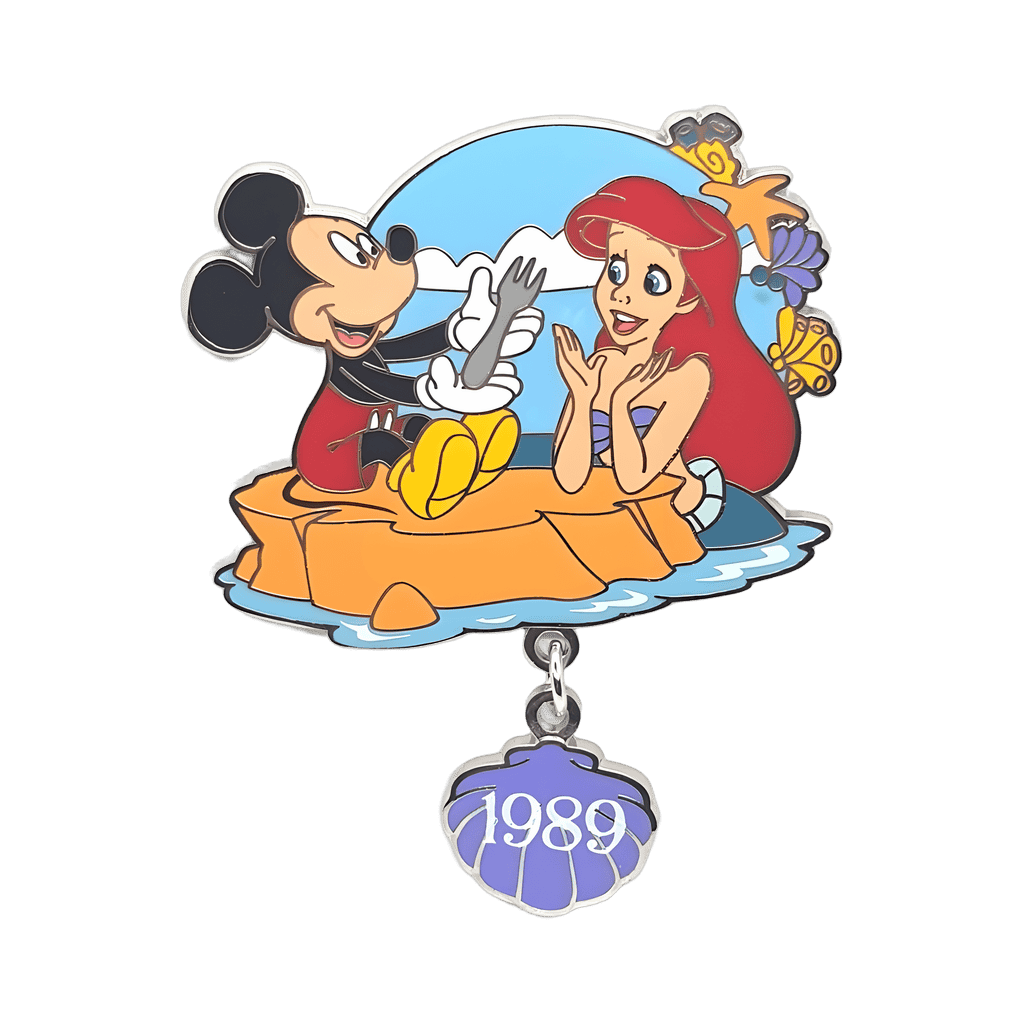 Ariel 1989 Disney pin