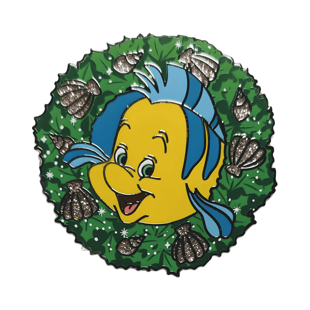 Flounder Disney pin