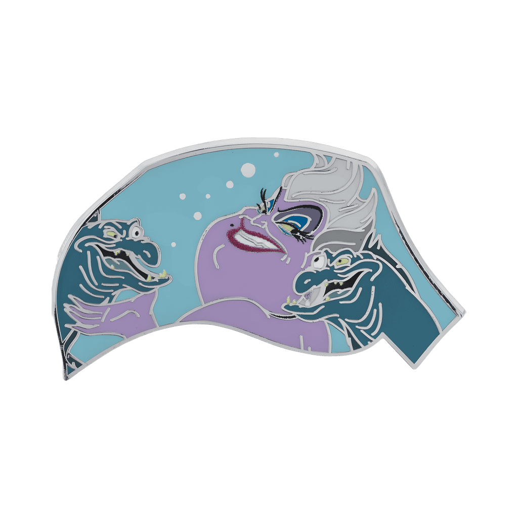 Ursula, Flotsam, and Jetsam Disney pin