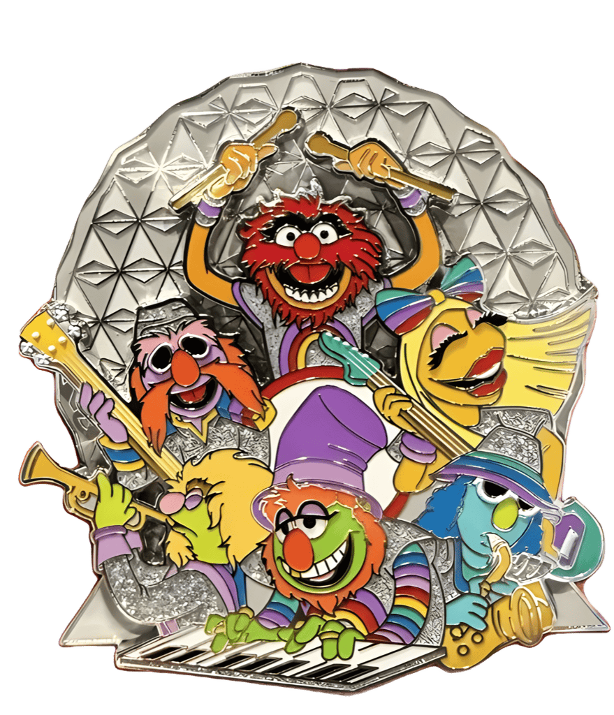 Electric Mayhem at Spaceship Earth Disney pin