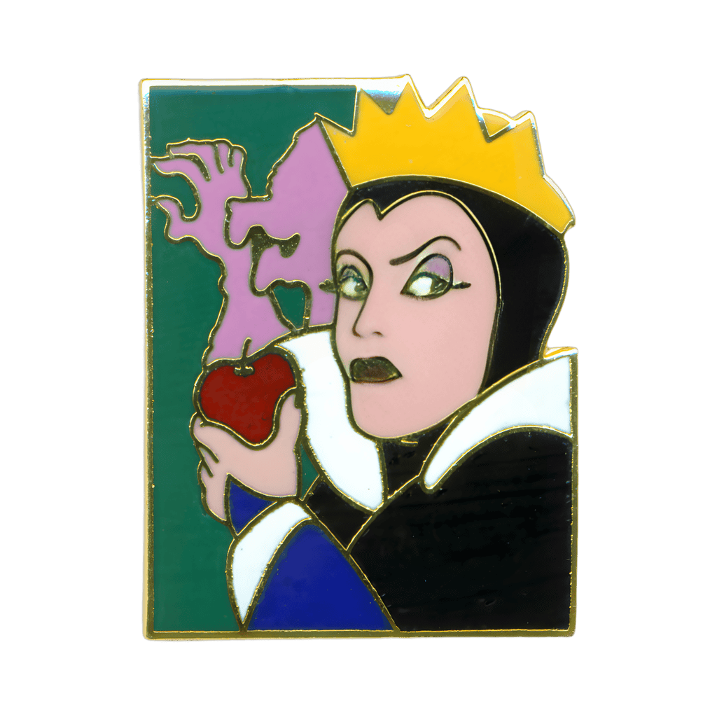 The Evil Queen with the Old Hag's Silhouette Disney pin