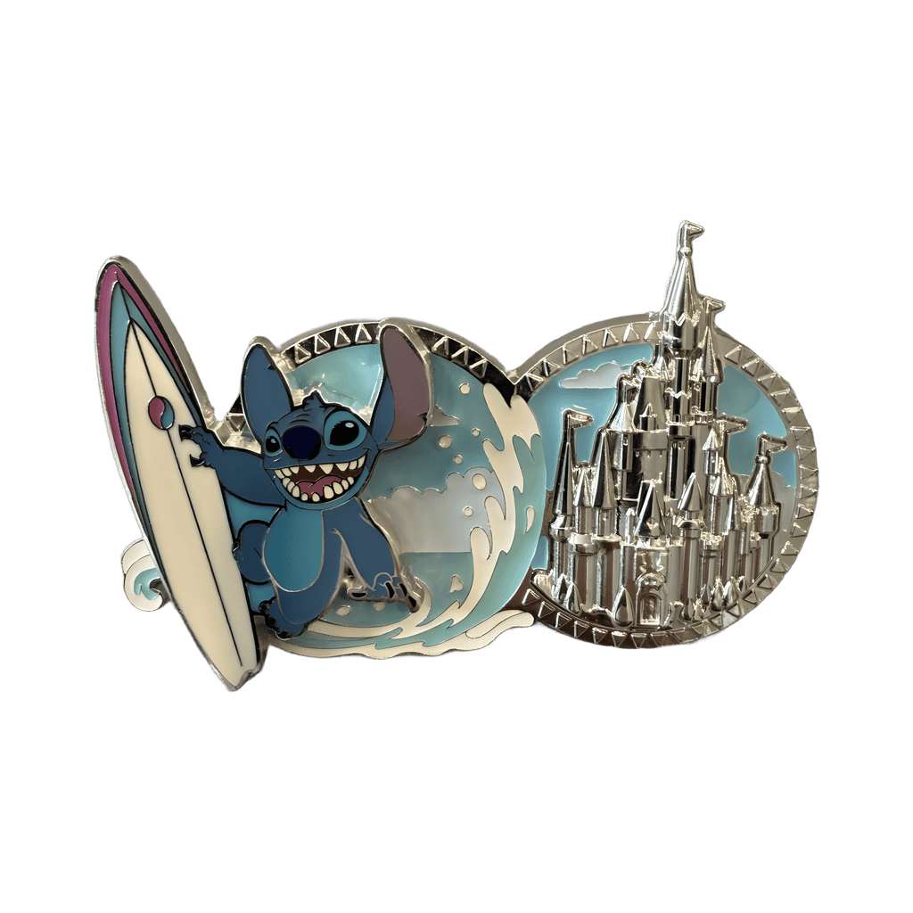 Stitch Surfing Disney pin