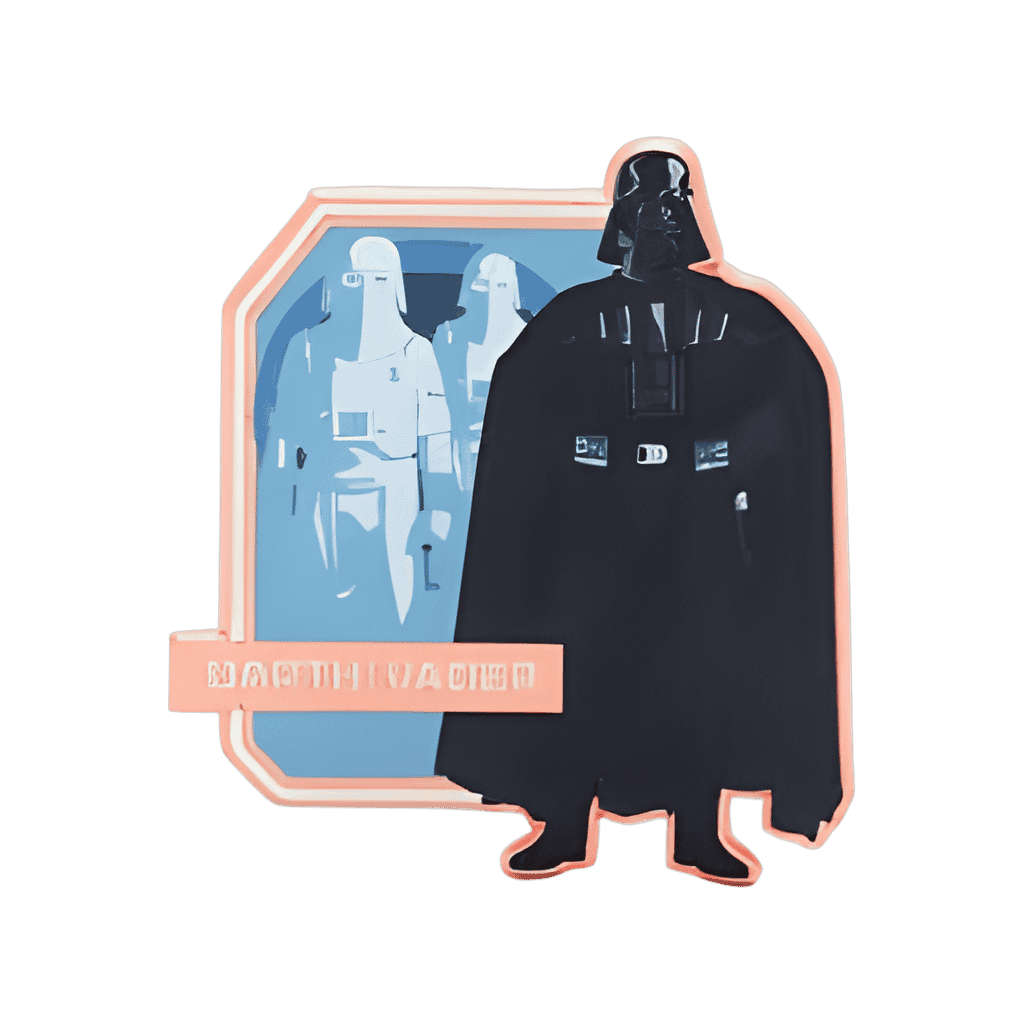 Darth Vader and Snowtroopers Hoth Disney pin