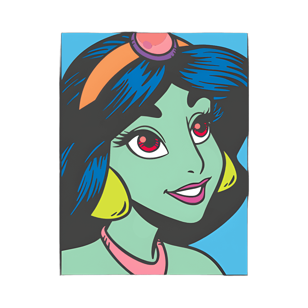 Jasmine Square 2 Disney pin