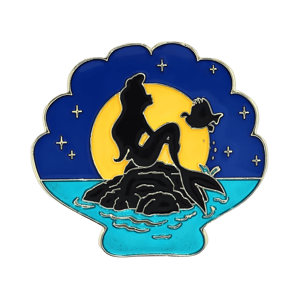 Ariel at sunset Disney pin