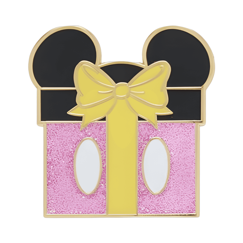 Mickey Mouse Present Glitter Chaser Disney pin