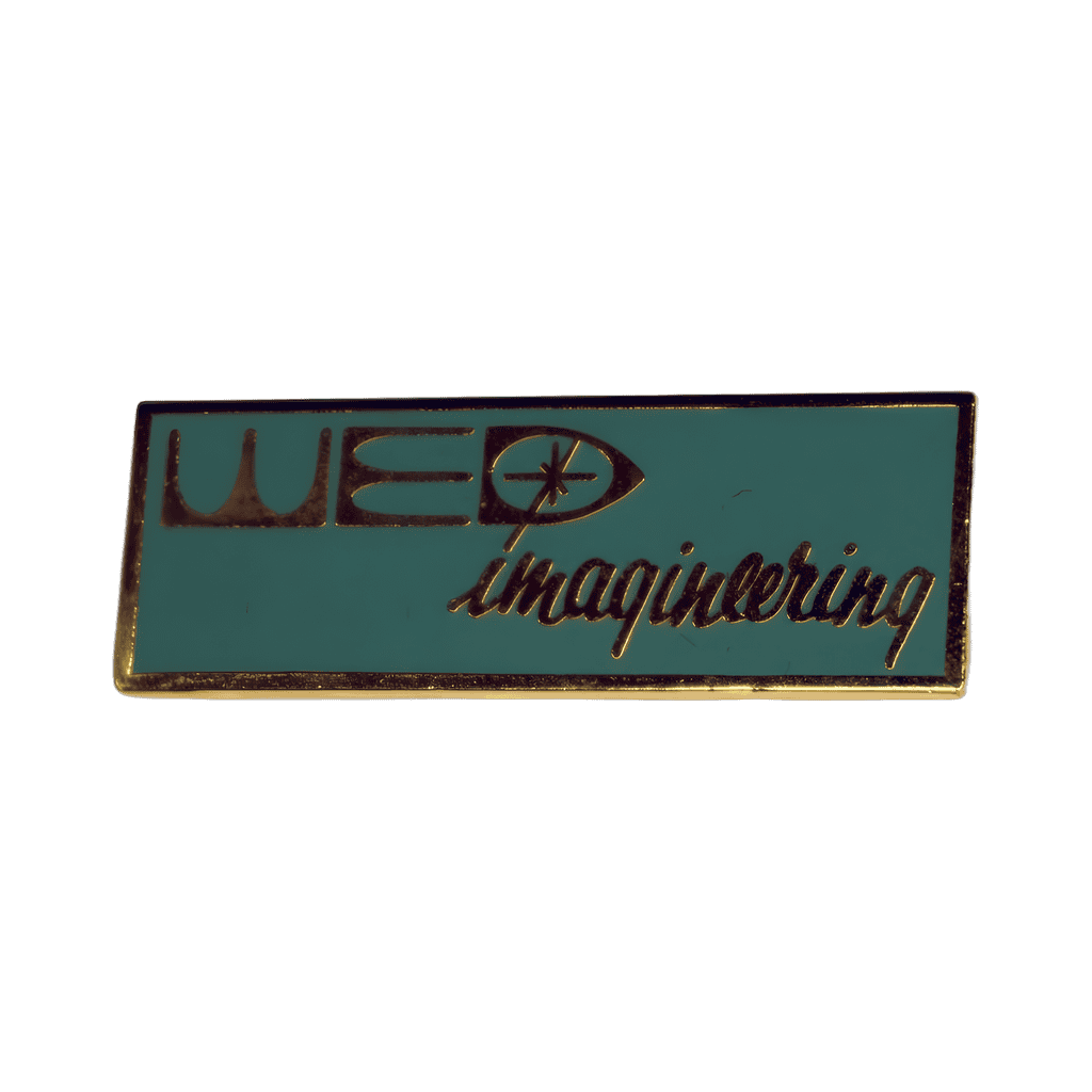 WED Logo Disney pin