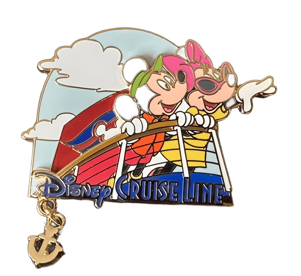 Mickey and Minnie on Top Deck Disney pin