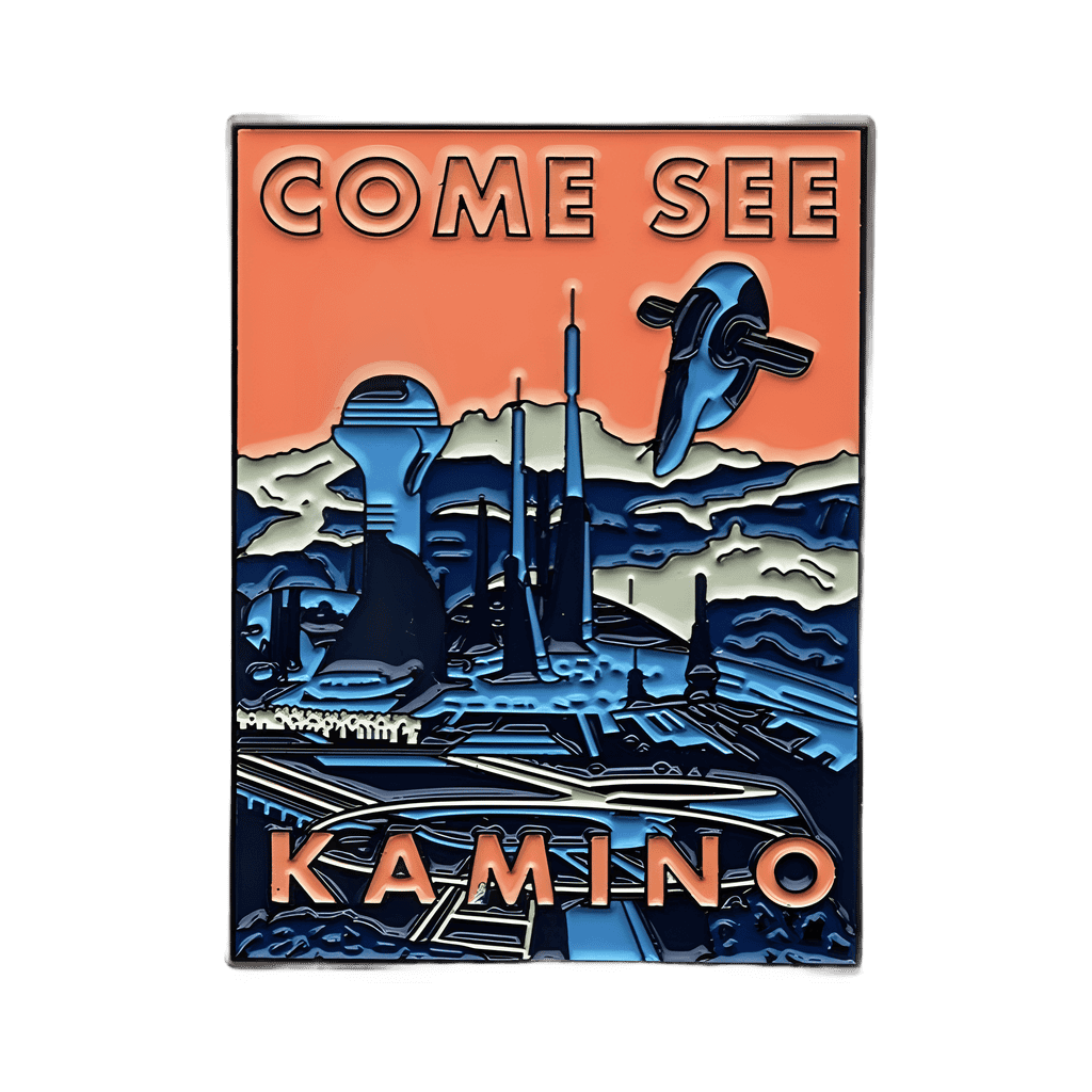 Kamino Set - Come See Kamino Poster Disney pin