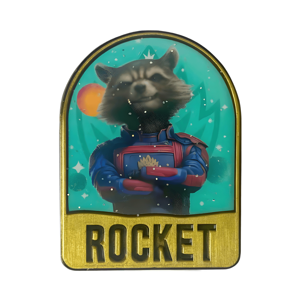 Rocket Raccoon Disney pin
