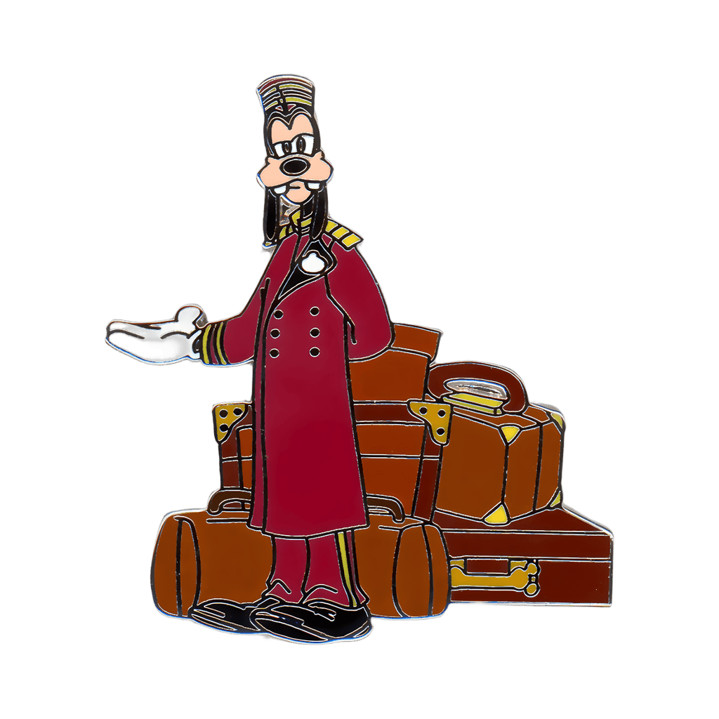 Bellhop Goofy Disney pin