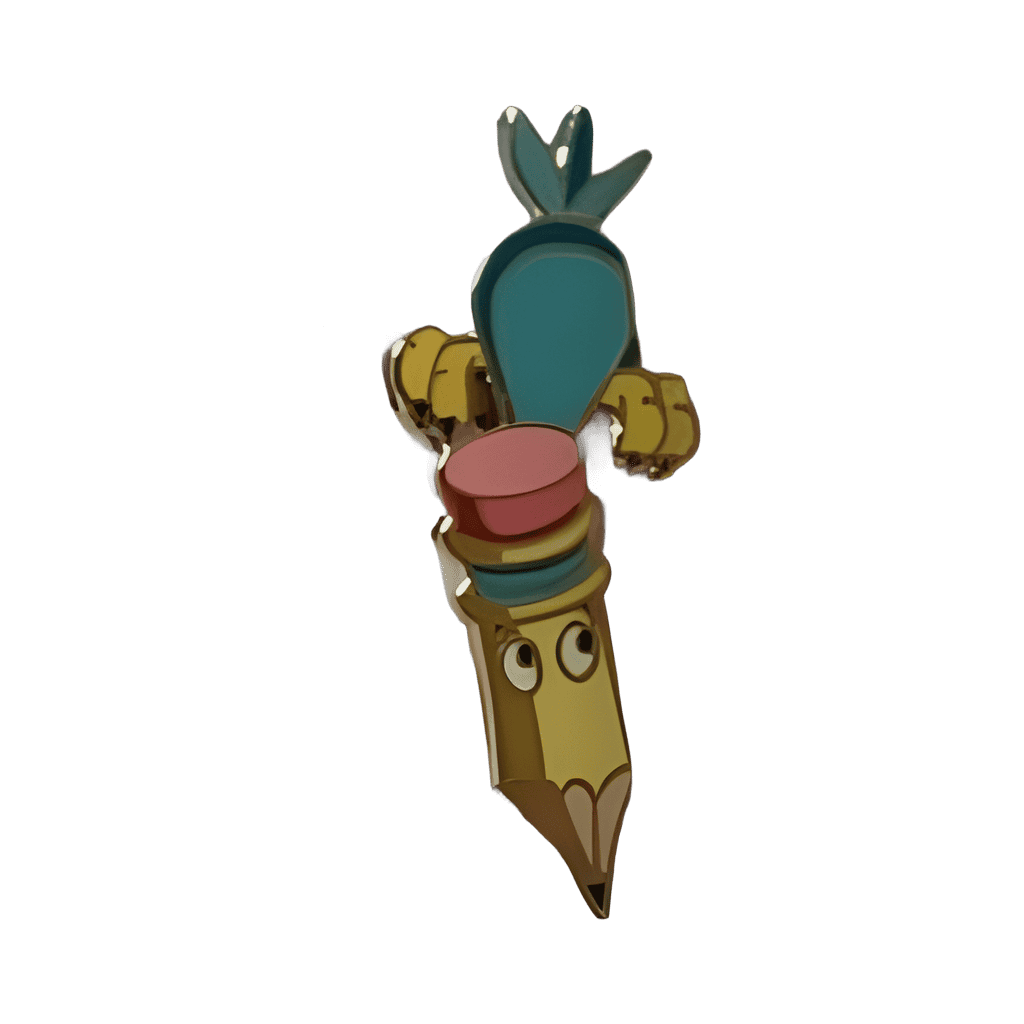 Pencil Bird Disney pin