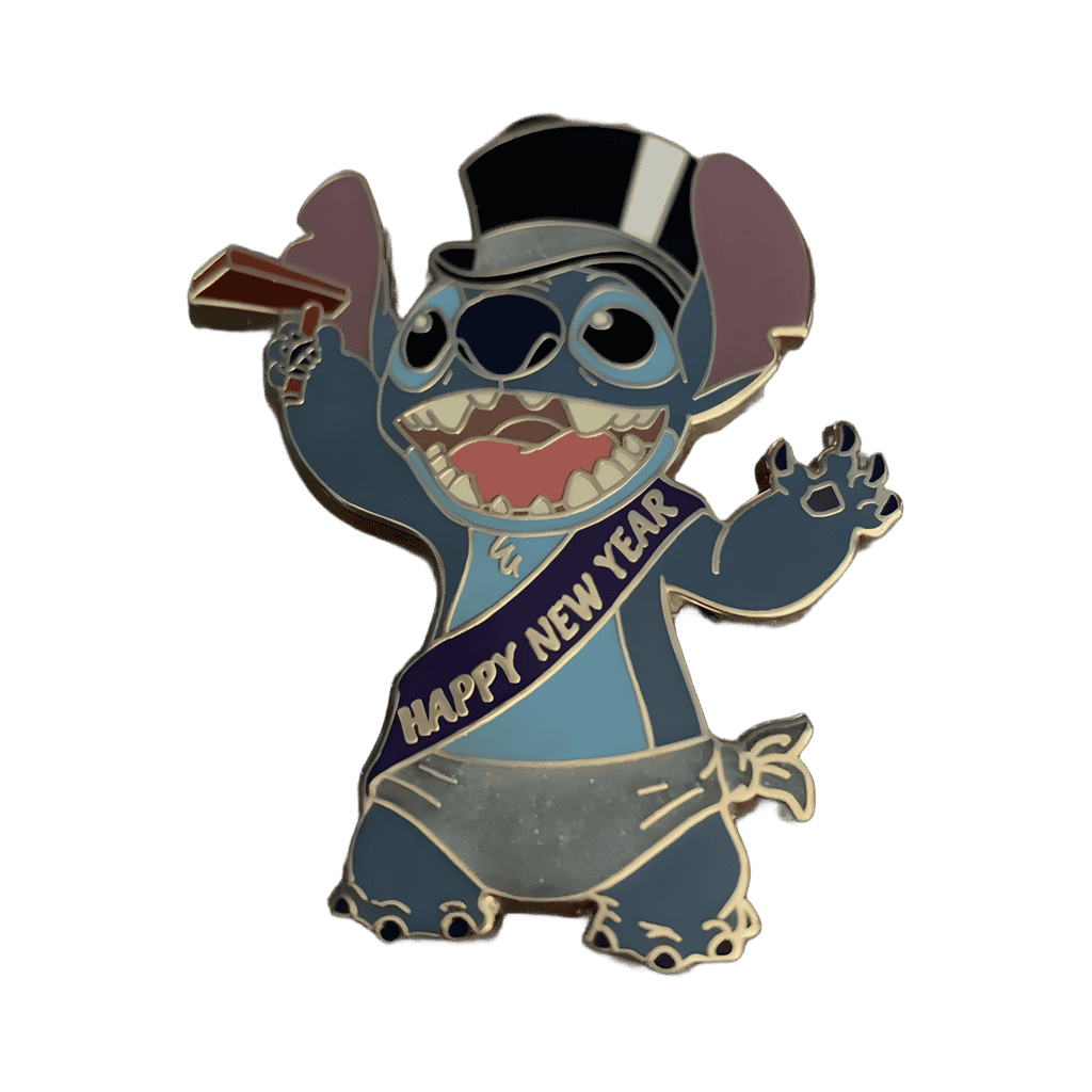Happy New Year 2006 - Stitch Disney pin