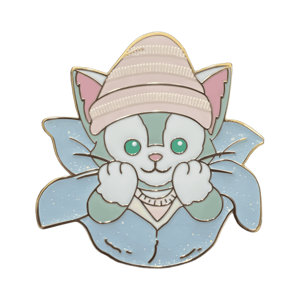 Gelatoni in blue flower Disney pin
