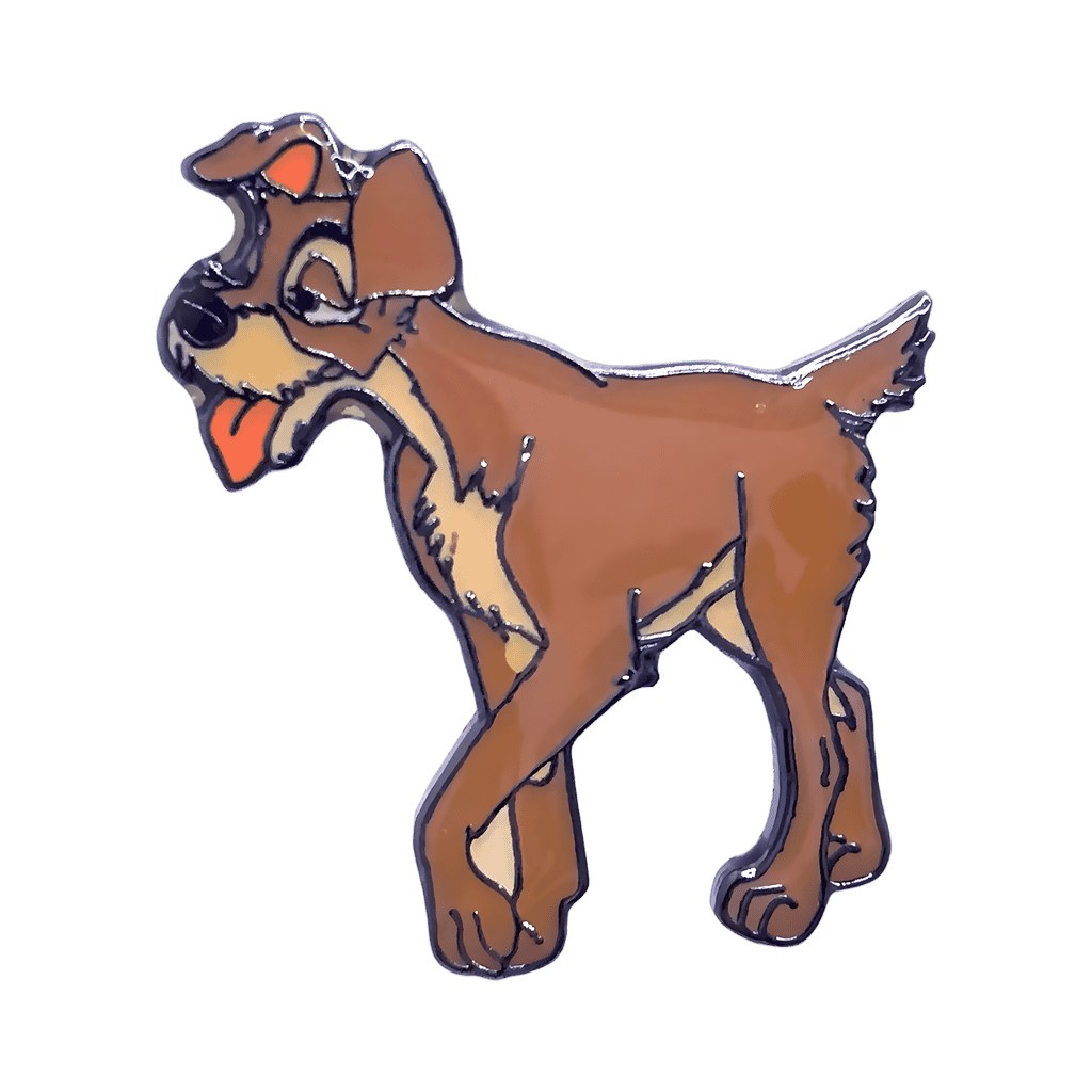 Tramp Walking Disney pin
