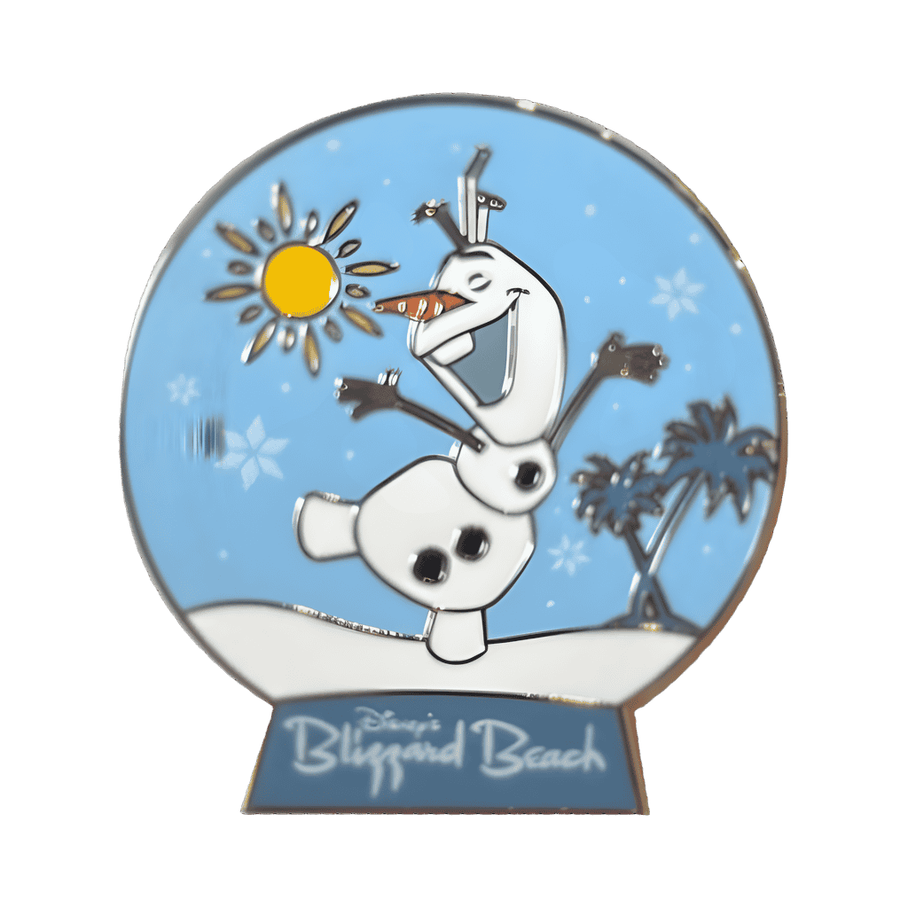 Olaf at Blizzard Beach Disney pin