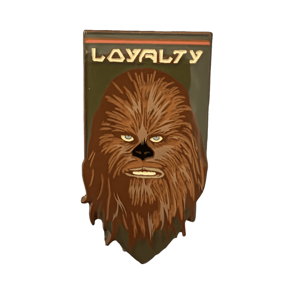 Chewbacca Loyalty Disney pin