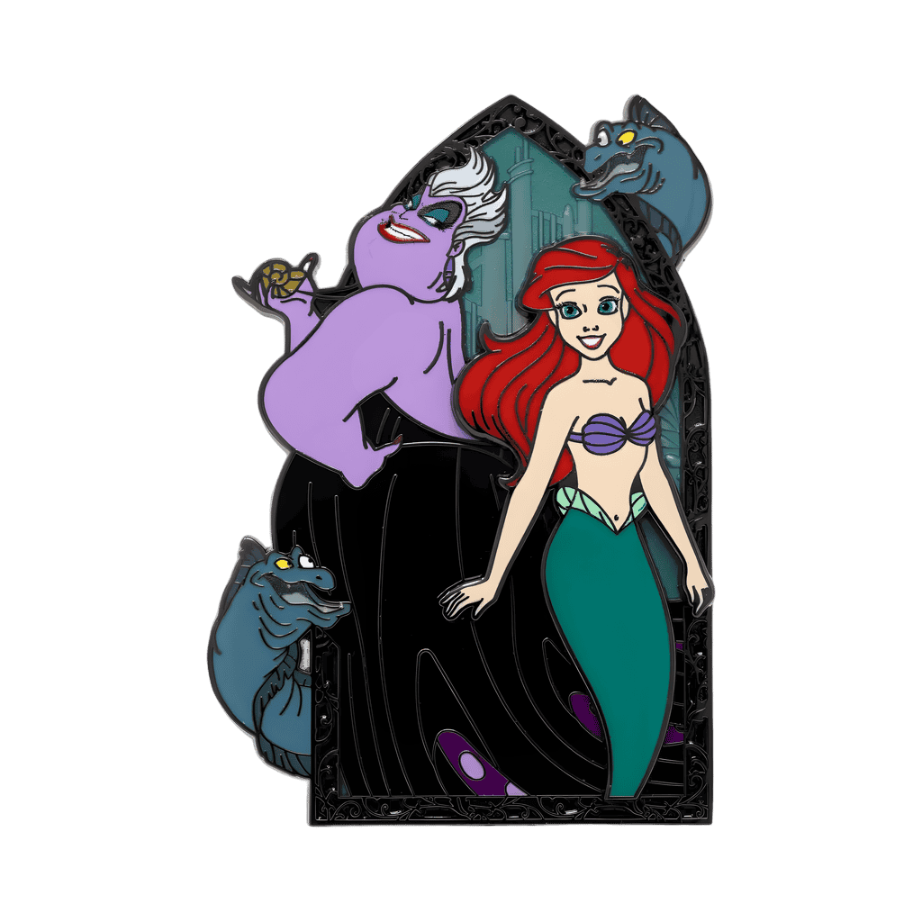 Ariel & Ursula Disney pin