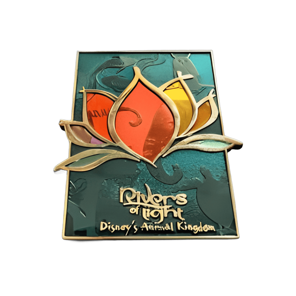 Rivers of Light Stained Glass Disney pin