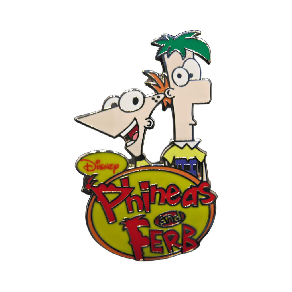 Phineas and Ferb Logo Disney pin