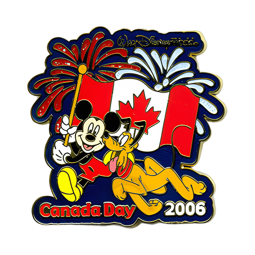 Mickey Mouse and Pluto Disney pin