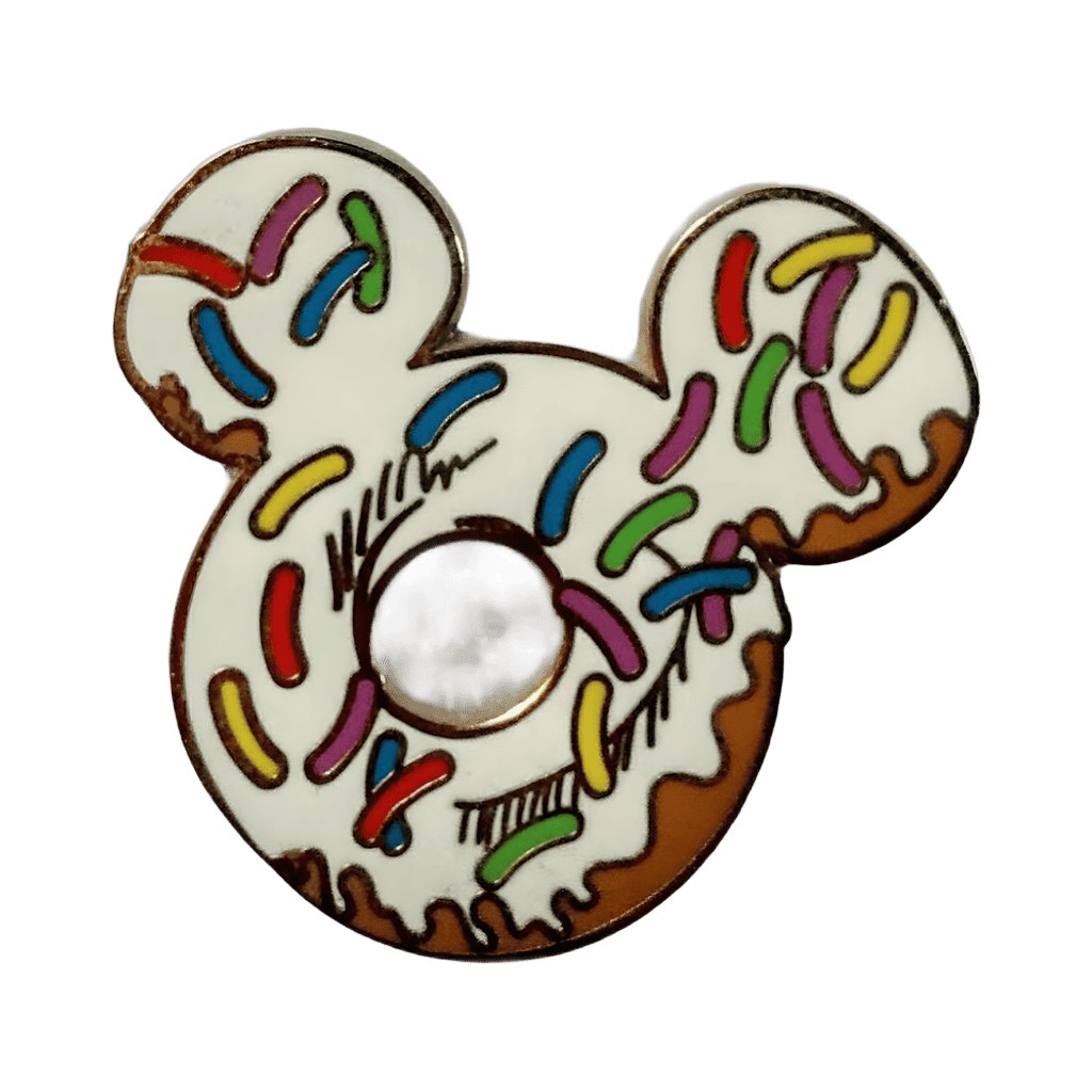Mickey Mouse ear donut Disney pin