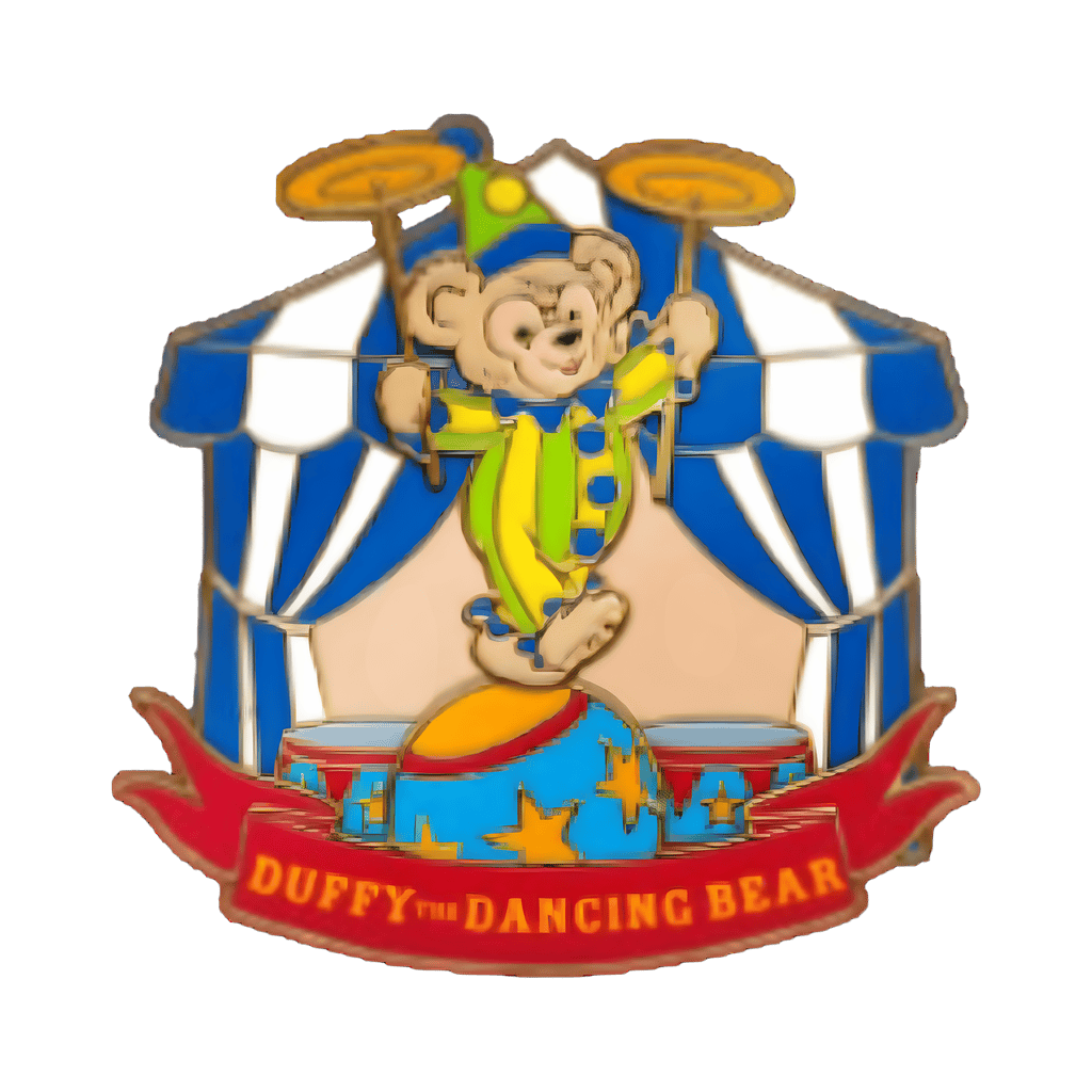 Duffy the Dancing Bear — Clowning Around Disney pin