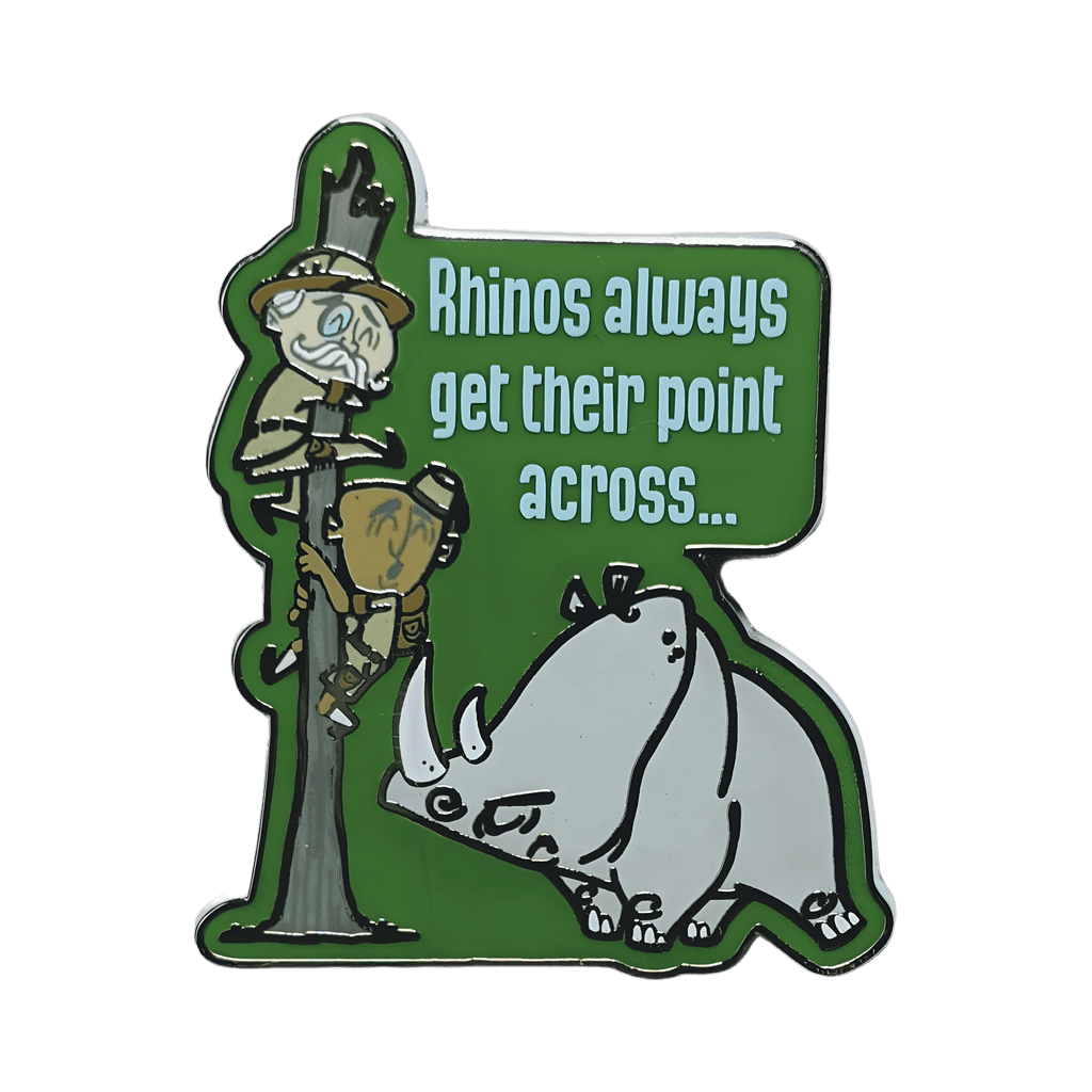 Rhinoceros Disney pin
