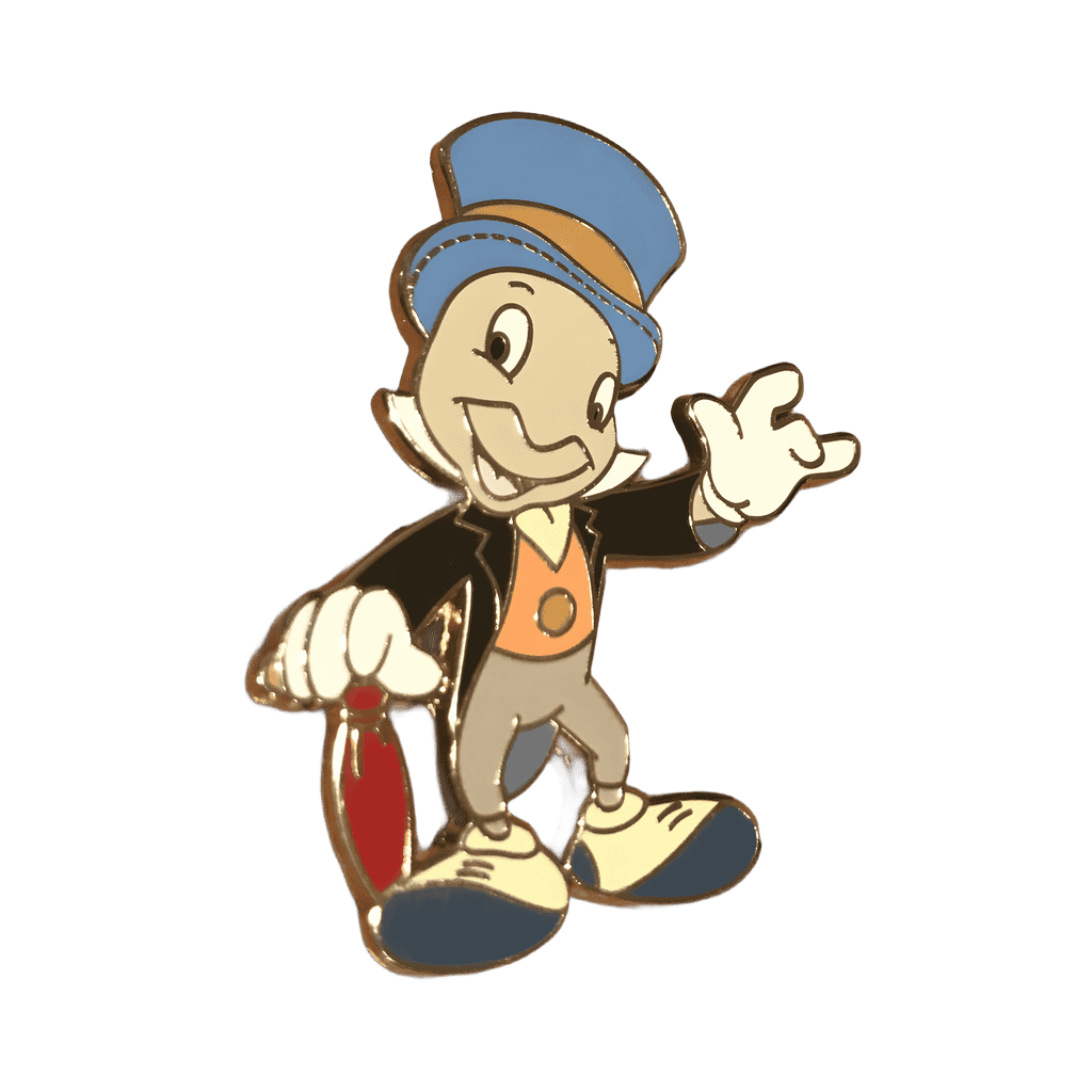 Jiminy Cricket Standing with Umbrella Disney pin