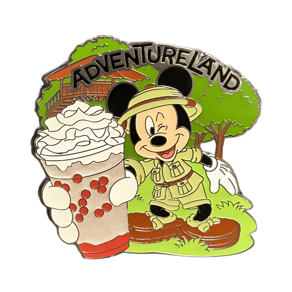 Adventureland Mickey with Pomegranate Piranha Lemonade Disney pin
