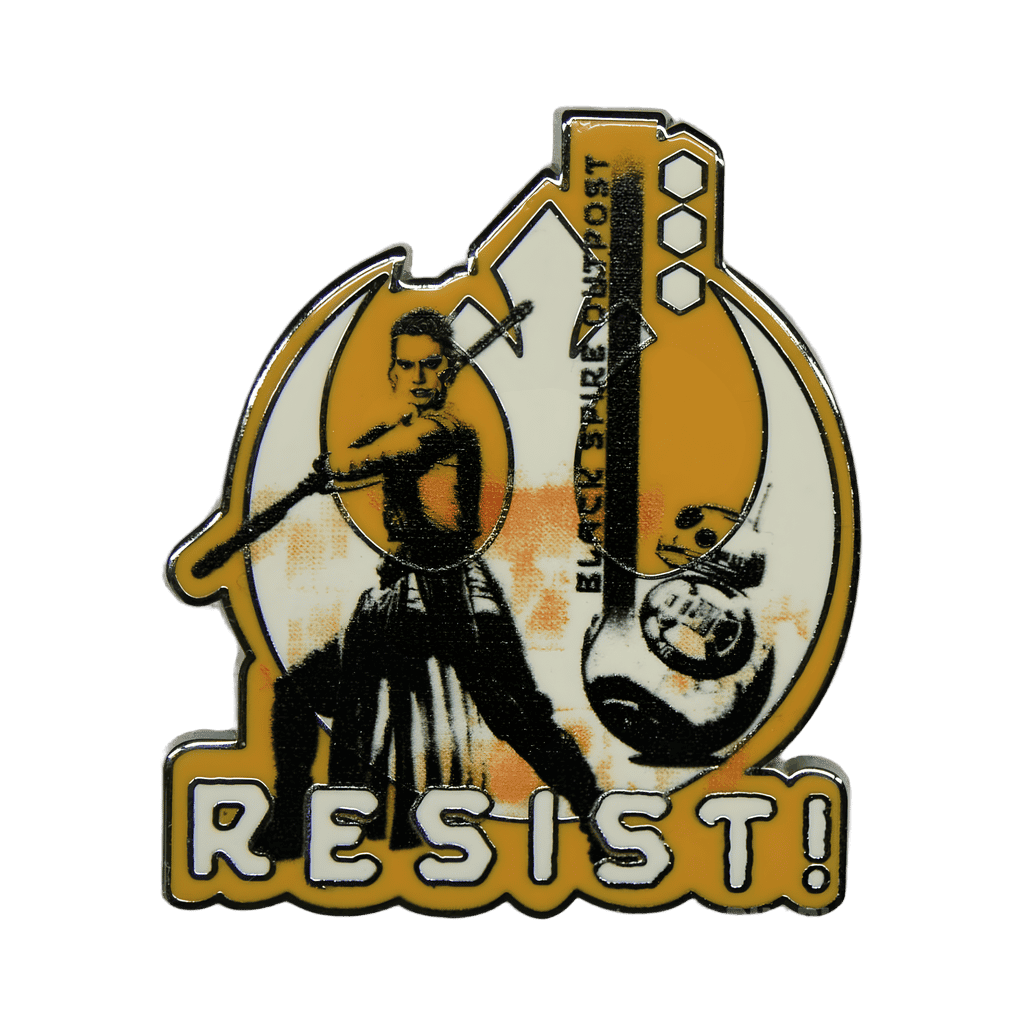 Rey and BB-8 Disney pin