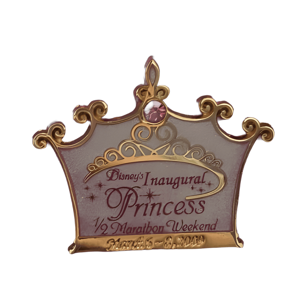 Inaugural Princess Half Marathon Disney pin