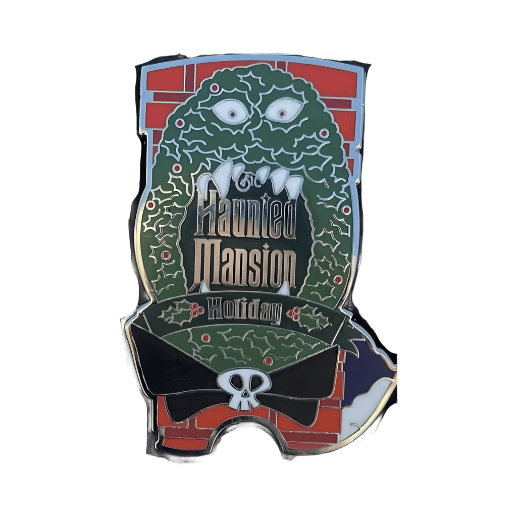 Man Eating Wreath Disney pin