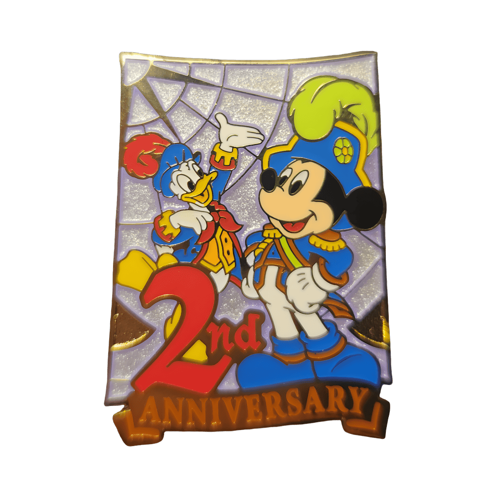 Admiral Mickey and Donald - Purple Background Disney pin