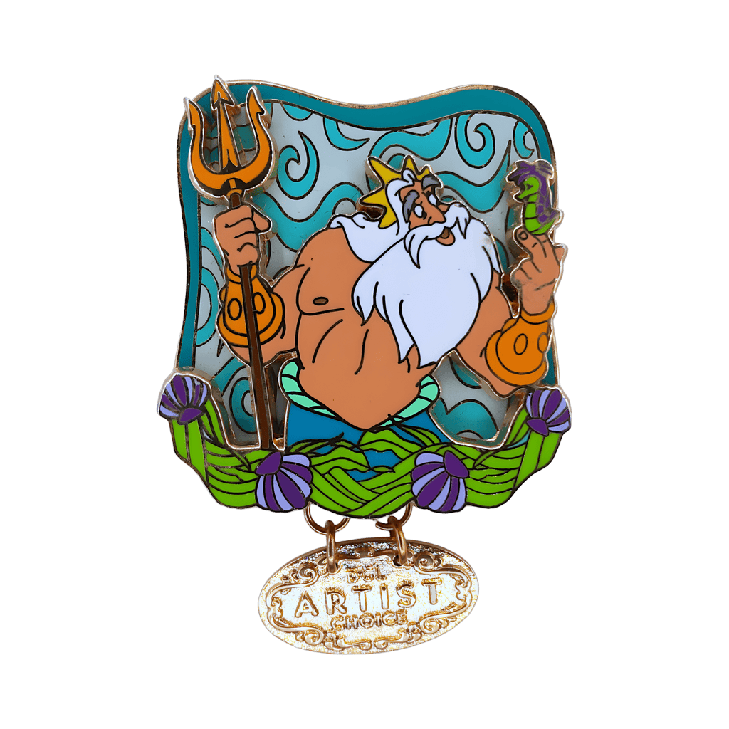 King Triton - Artist Choice Disney pin