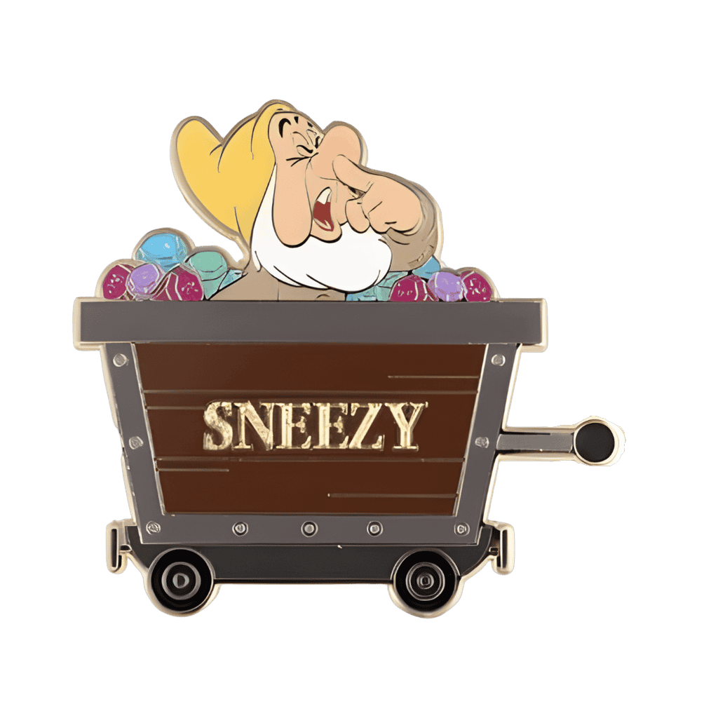 Sneezy Disney pin