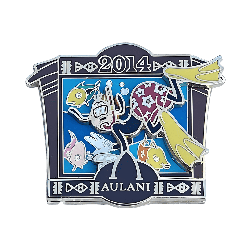 Goofy Snorkling Disney pin