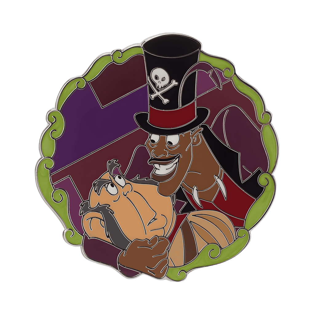 Dr. Facilier and Lawrence Disney pin