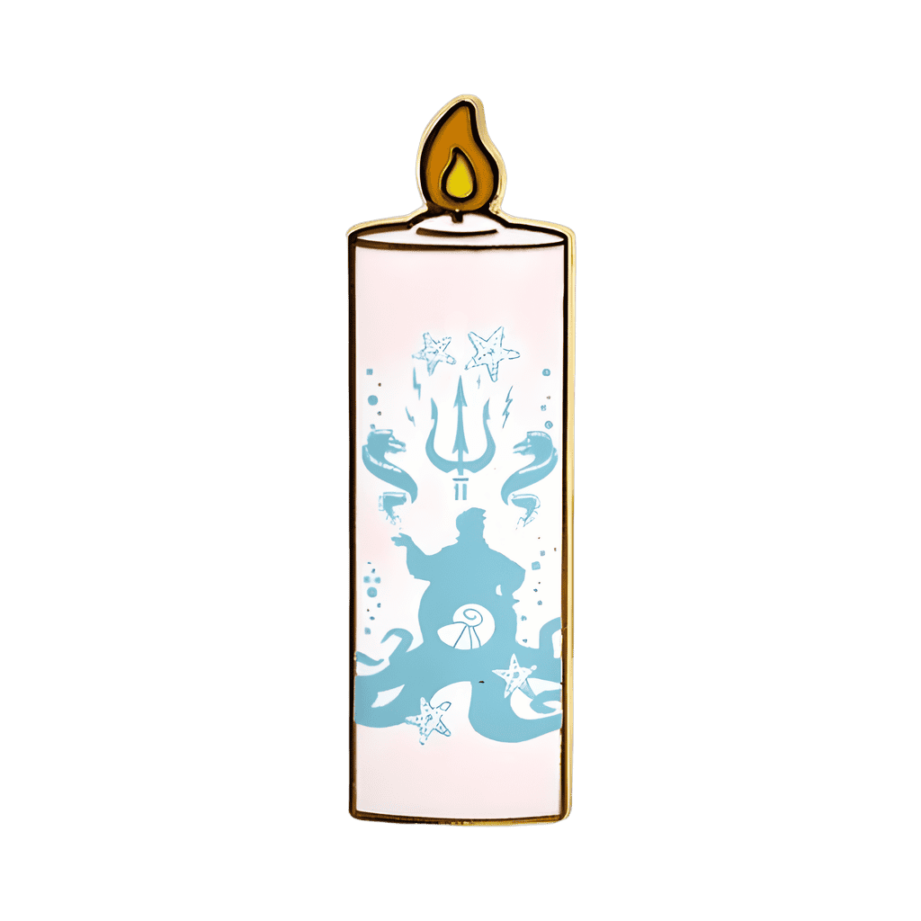 Ursula Candle Disney pin