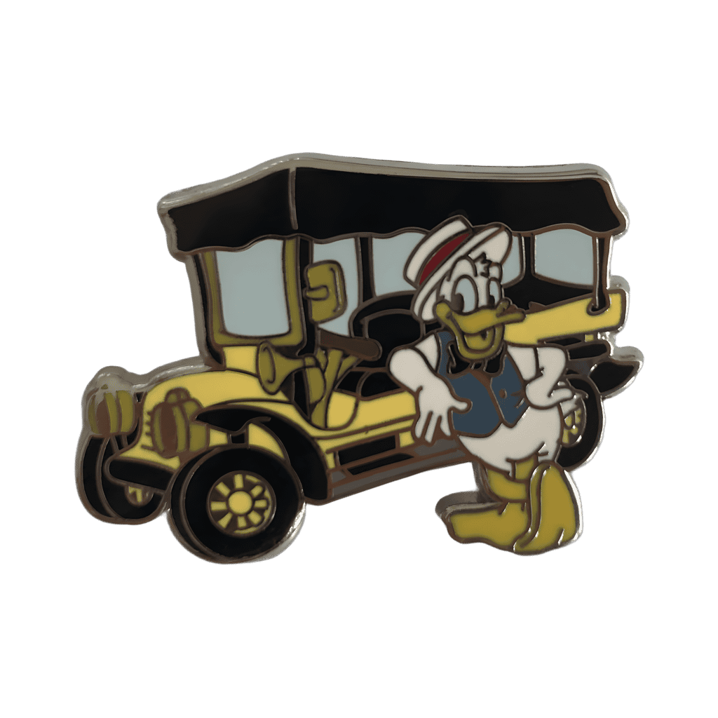 Donald Duck with Horseless Carriage Disney pin