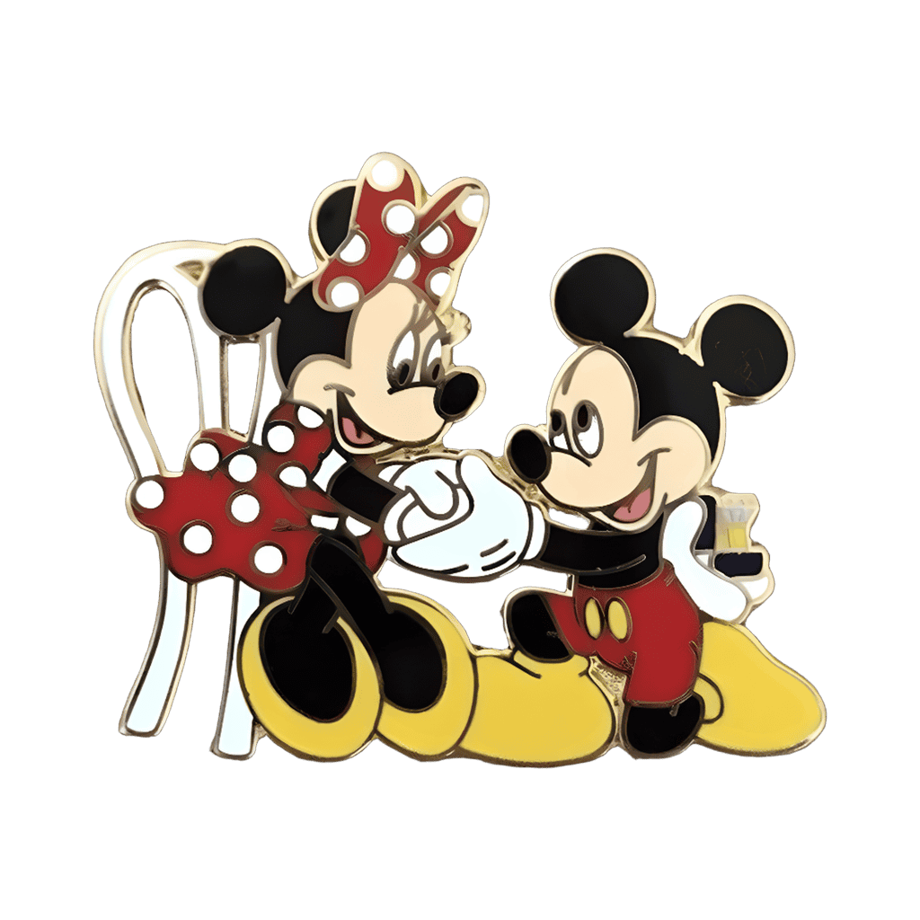 Mickey and Minnie Engagement Disney pin