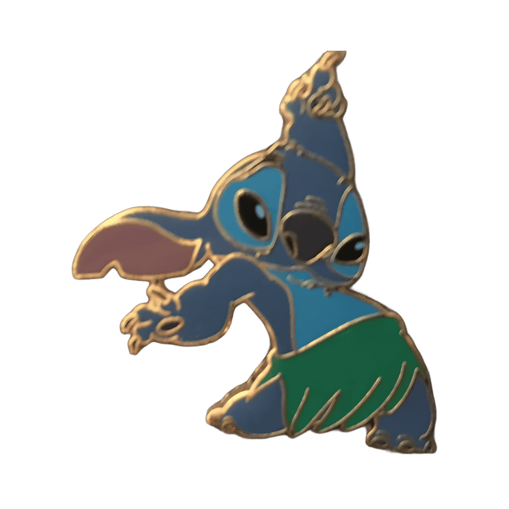 Hula Stitch Disney pin