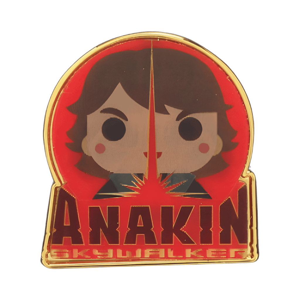 Chibi Anakin Skywalker & Darth Vader Lenticular Disney pin