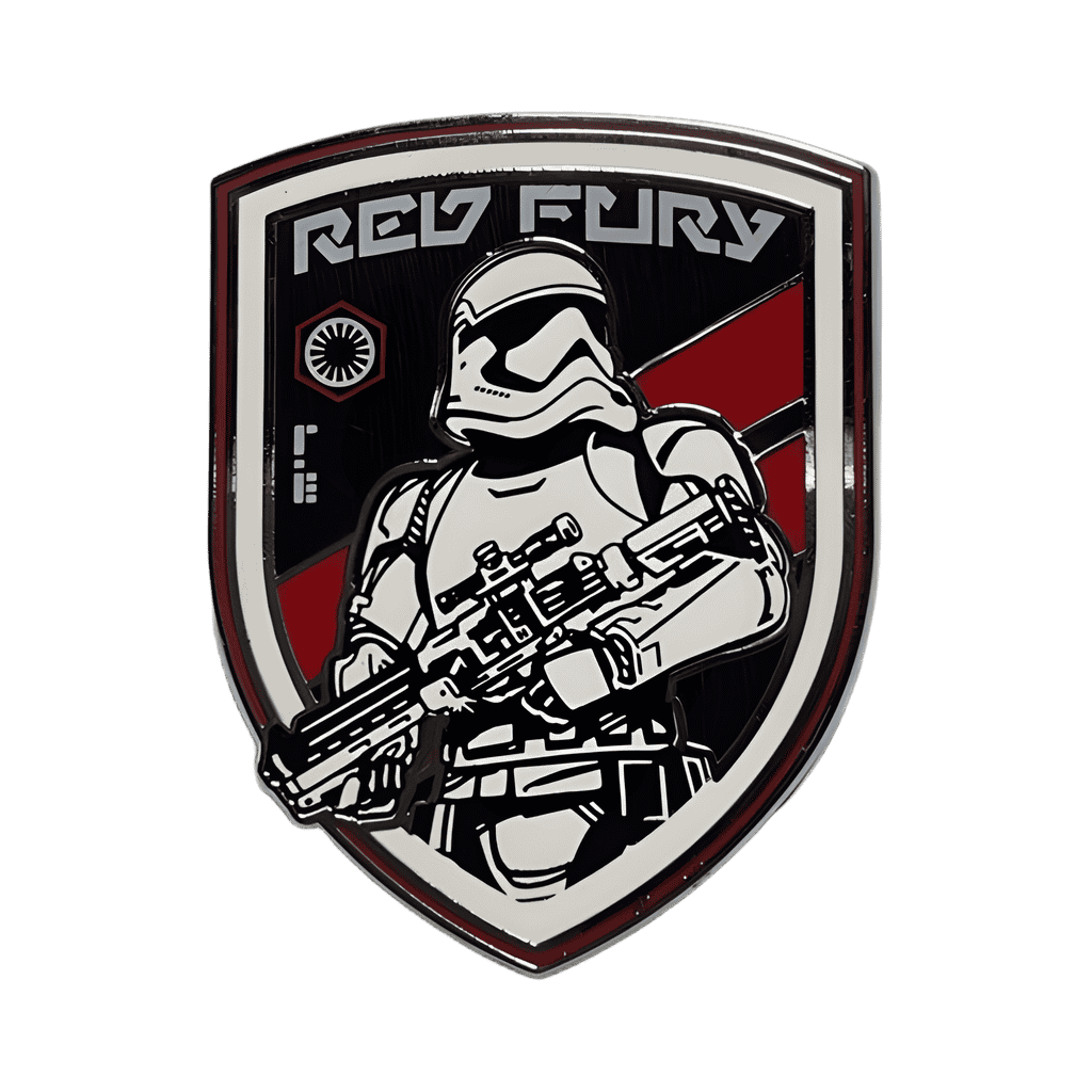 Red Fury Stormtrooper Disney pin